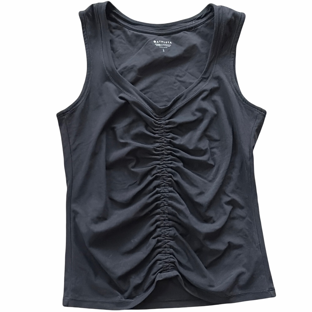 Athleta Black Activewear Top